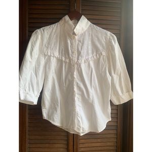 Cute Prairie Victorian vintage blouse